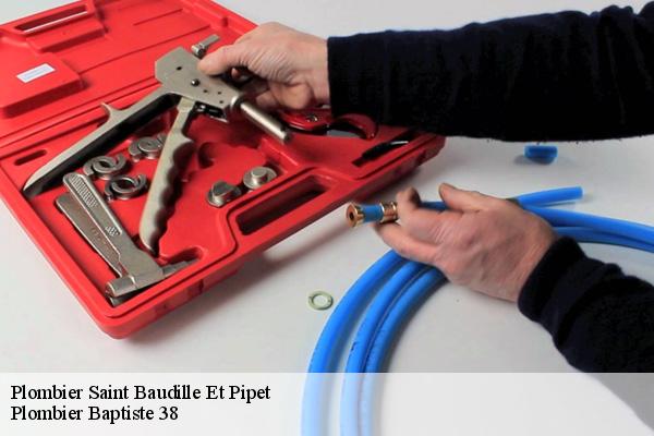 Plombier  saint-baudille-et-pipet-38710 Plombier Baptiste 38