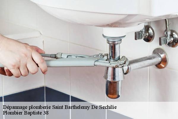 Dépannage plomberie  saint-barthelemy-de-sechilie-38220 Plombier Baptiste 38