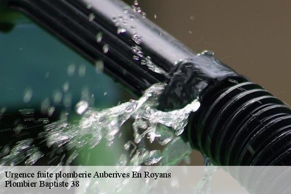 Urgence fuite plomberie  auberives-en-royans-38680 Plombier Baptiste 38