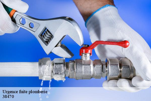 Urgence fuite plomberie 38470