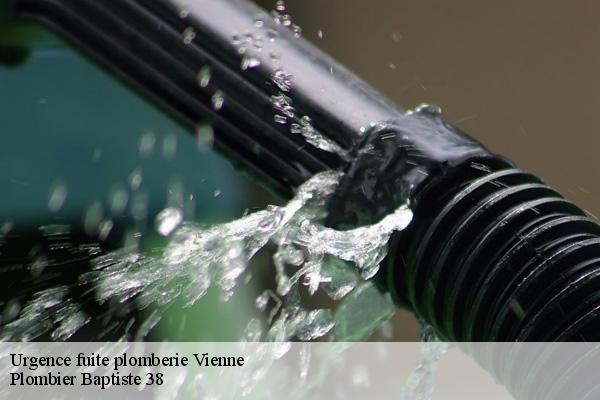 Urgence fuite plomberie  vienne-38200 Plombier Baptiste 38