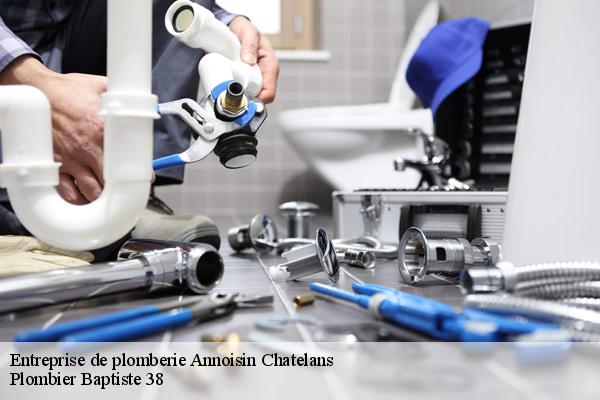 Entreprise de plomberie  annoisin-chatelans-38460 Plombier Baptiste 38
