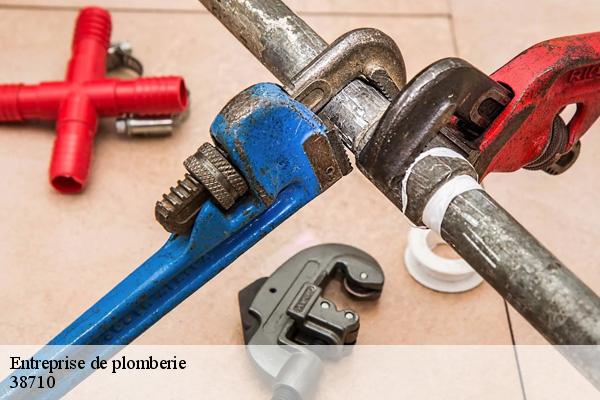 Entreprise de plomberie 38710